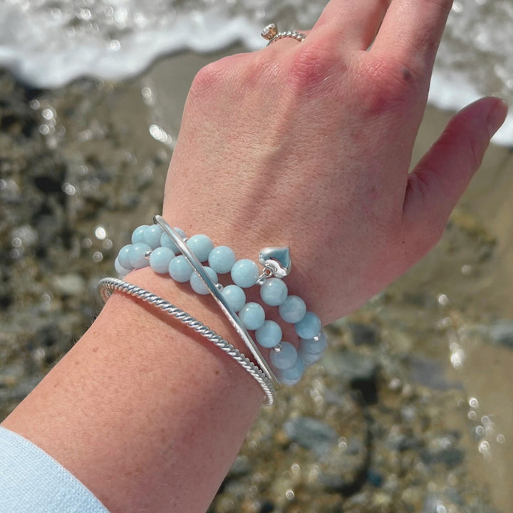 Bangle Bracelet Silver