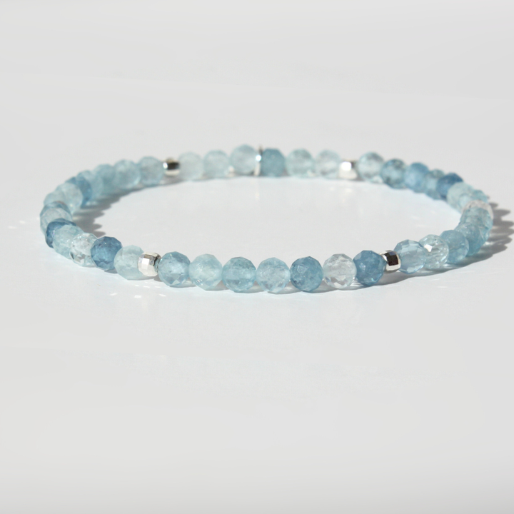 Aquamarine Bracelet Silver