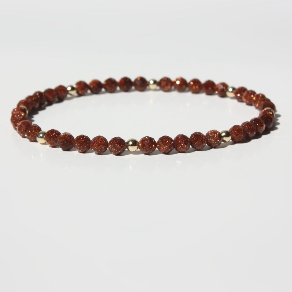 Goldstone Bracelet