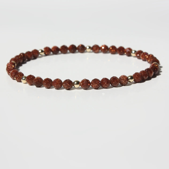 Goldstone Bracelet