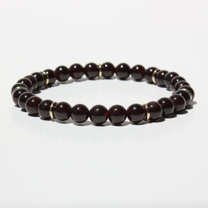 Garnet Birthstone Bracelet