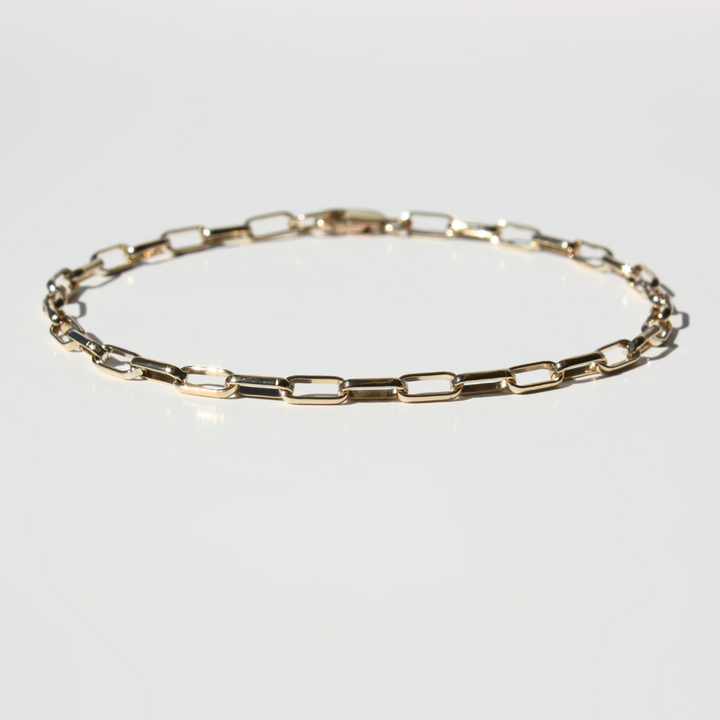 Paperclip Bracelet Gold