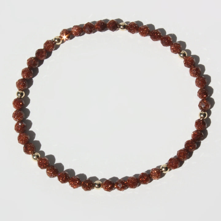 Goldstone Bracelet