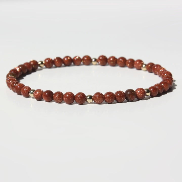 Goldstone Bracelet