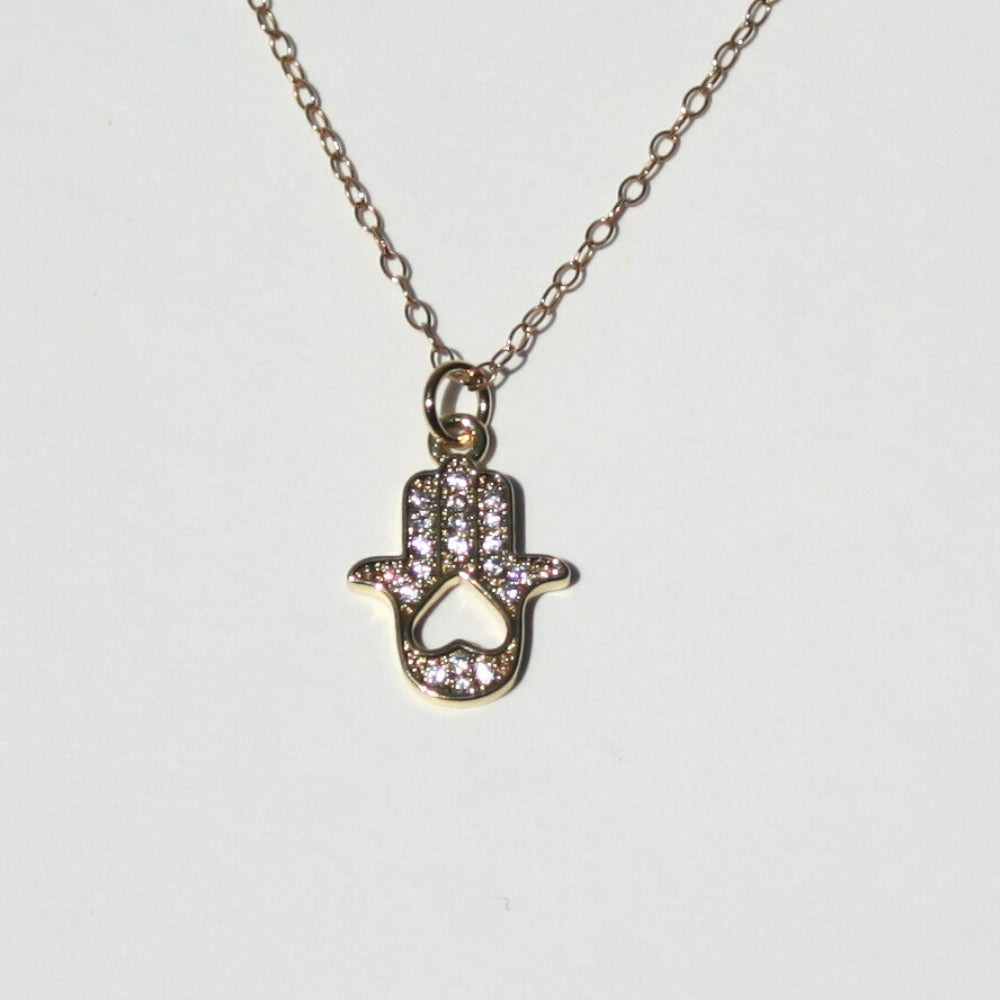 Hamsa Hand Necklace