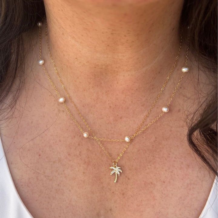 Palm Tree Necklace