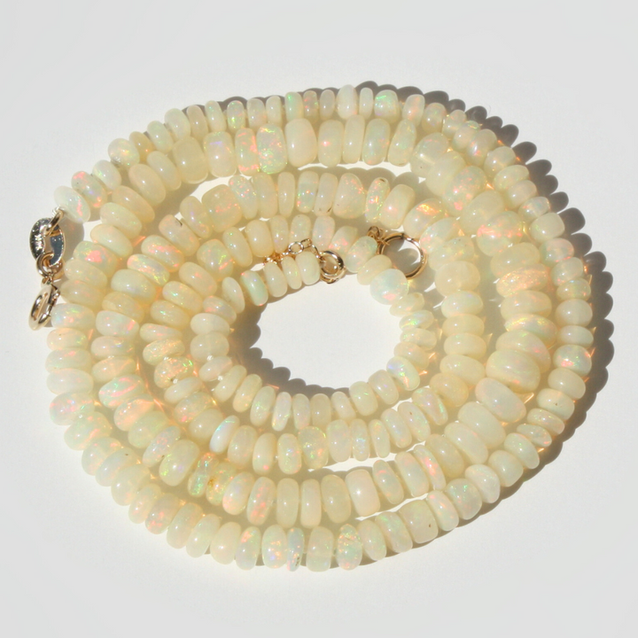 Opal Birthstone Necklace