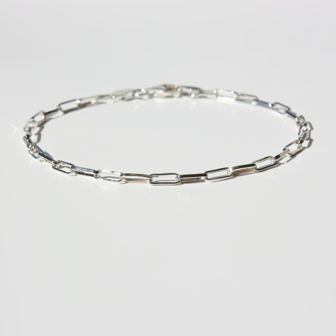 Paperclip Bracelet Silver