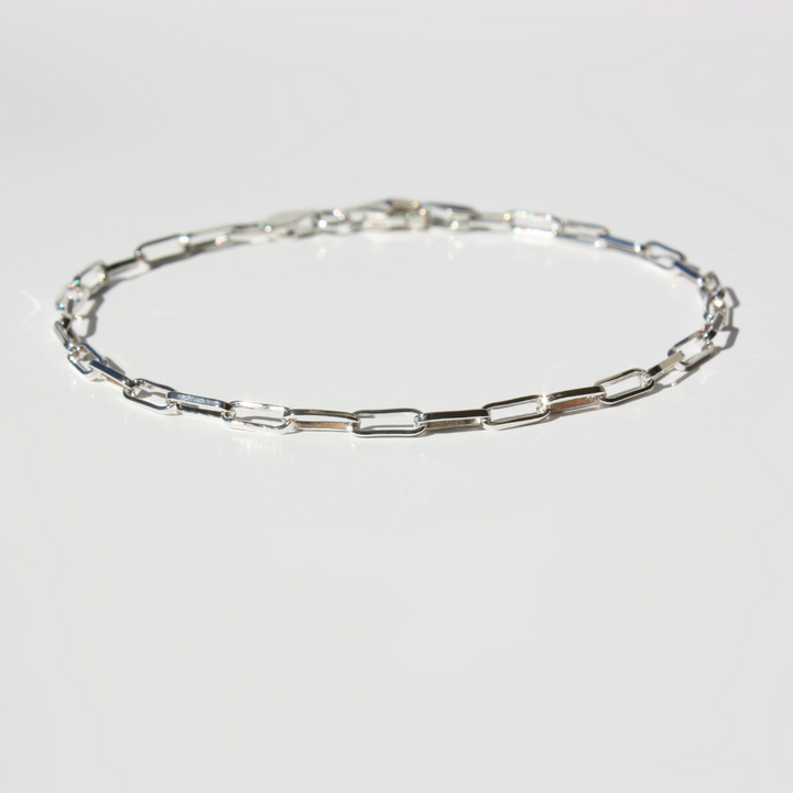 Paperclip Bracelet Silver