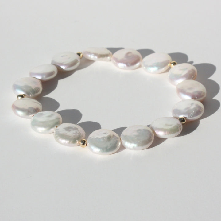 Pearl Coin Bracelet