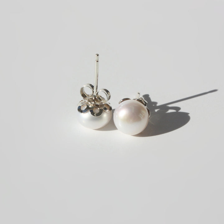 Pearl Stud Earrings