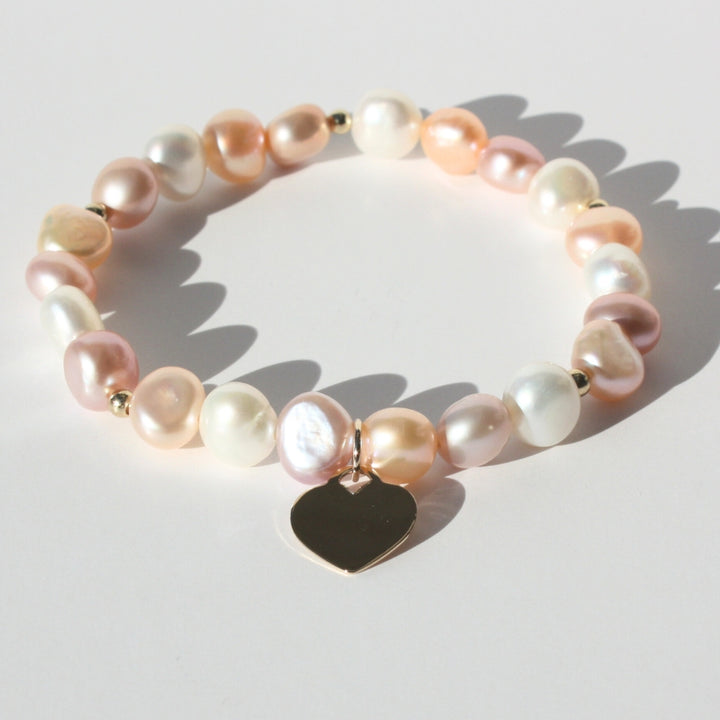 Pearl Charm Bracelet