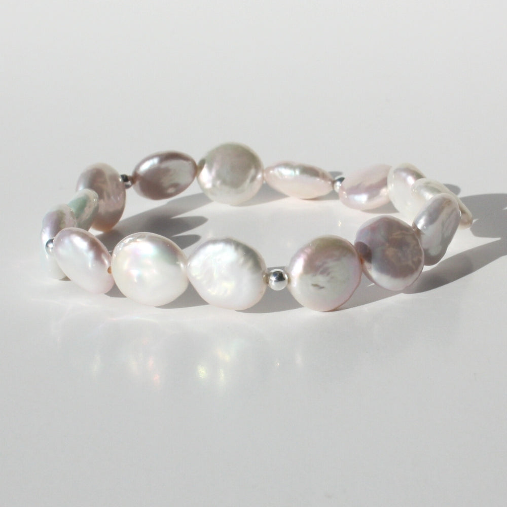 Pearl Coin Bracelet