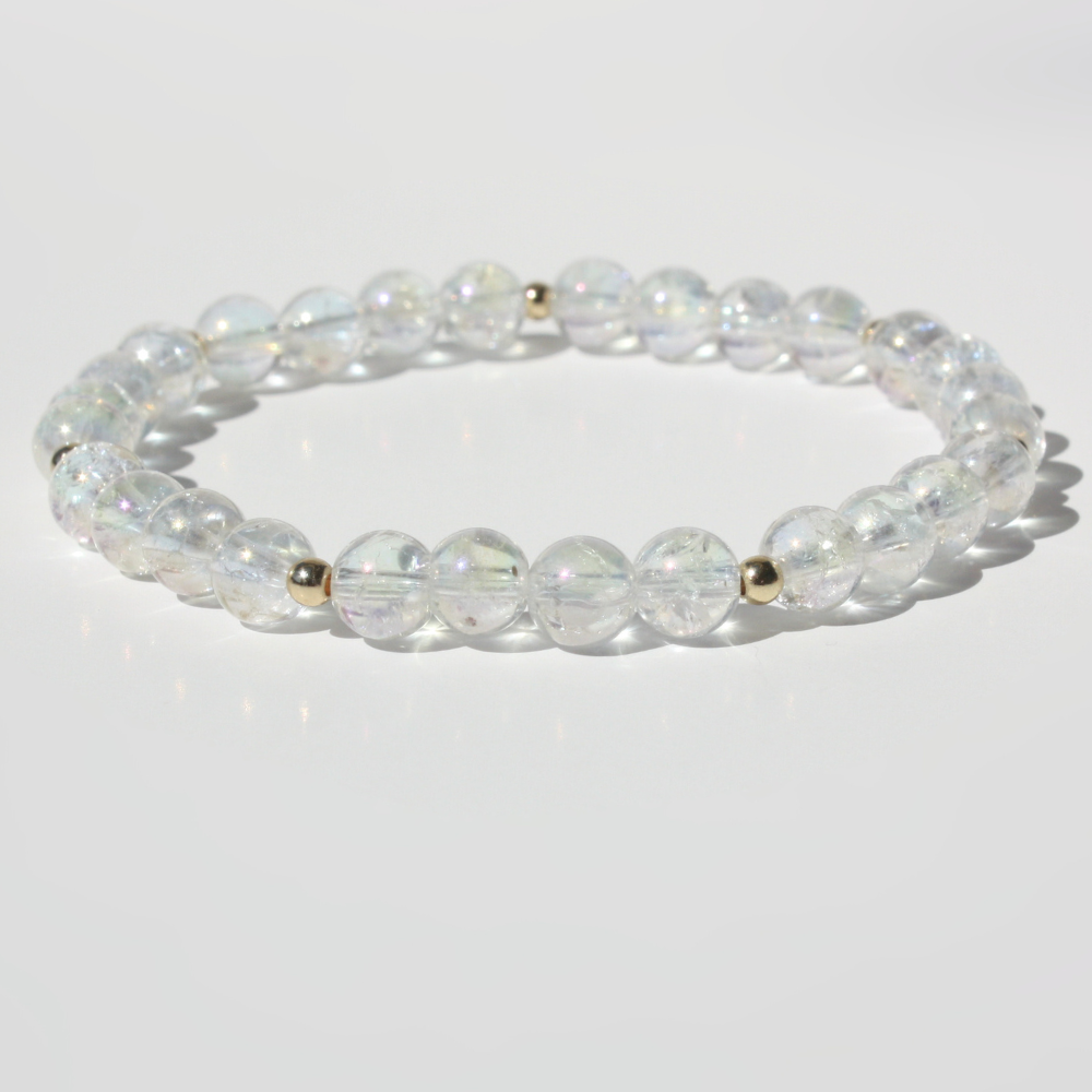 Rainbow Clear Quartz Bracelet