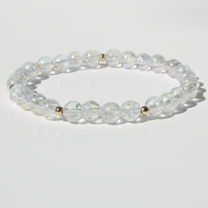 Rainbow Clear Quartz Bracelet