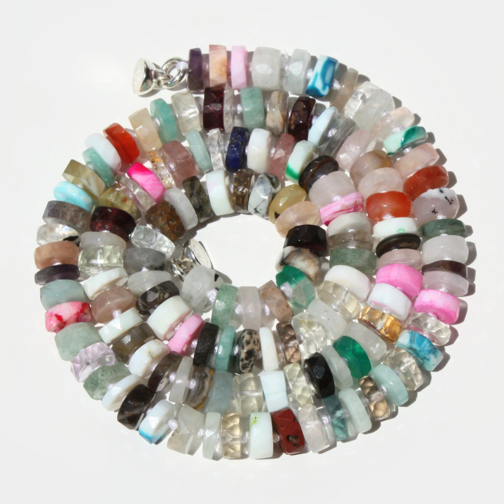 Rainbow Gemstone Necklace