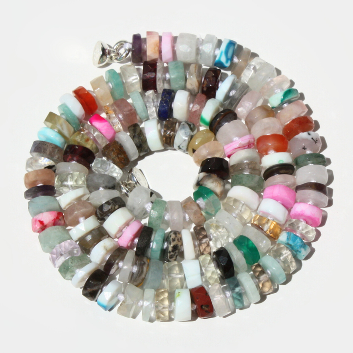 Rainbow Gemstone Necklace