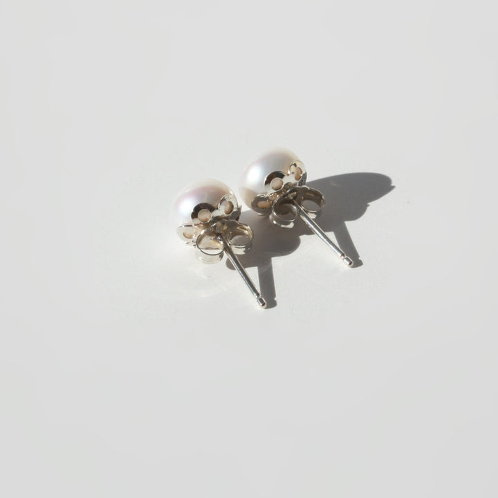 Pearl Stud Earrings