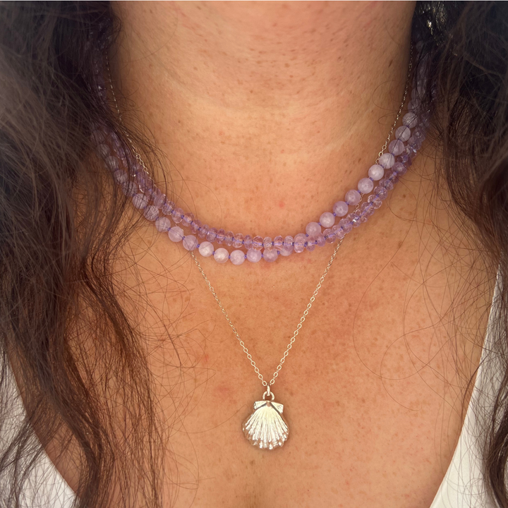 Lavender Amethyst Necklace