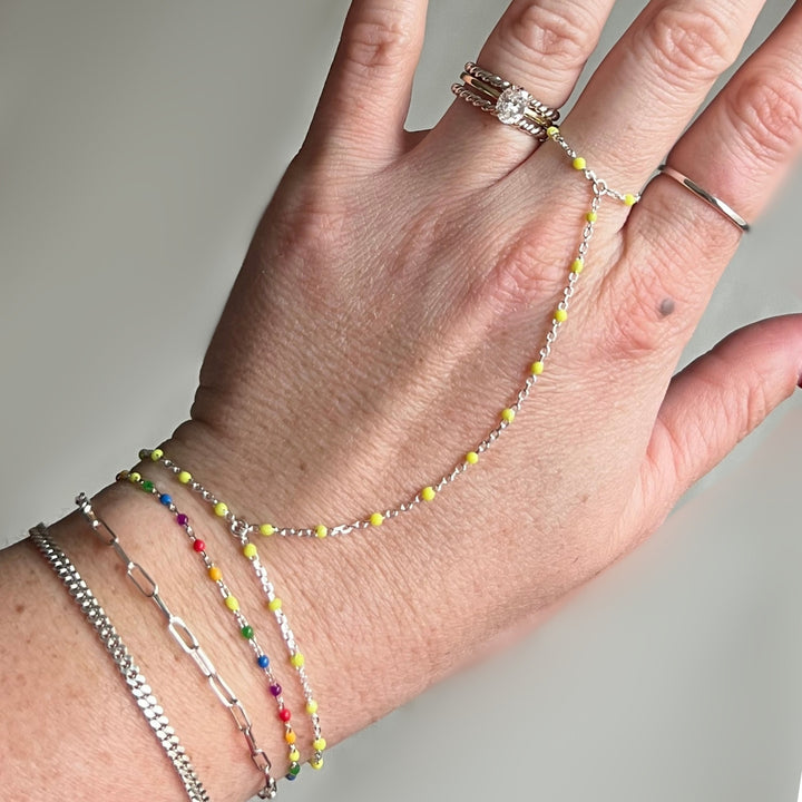 Diamond Cut Curb Bracelet