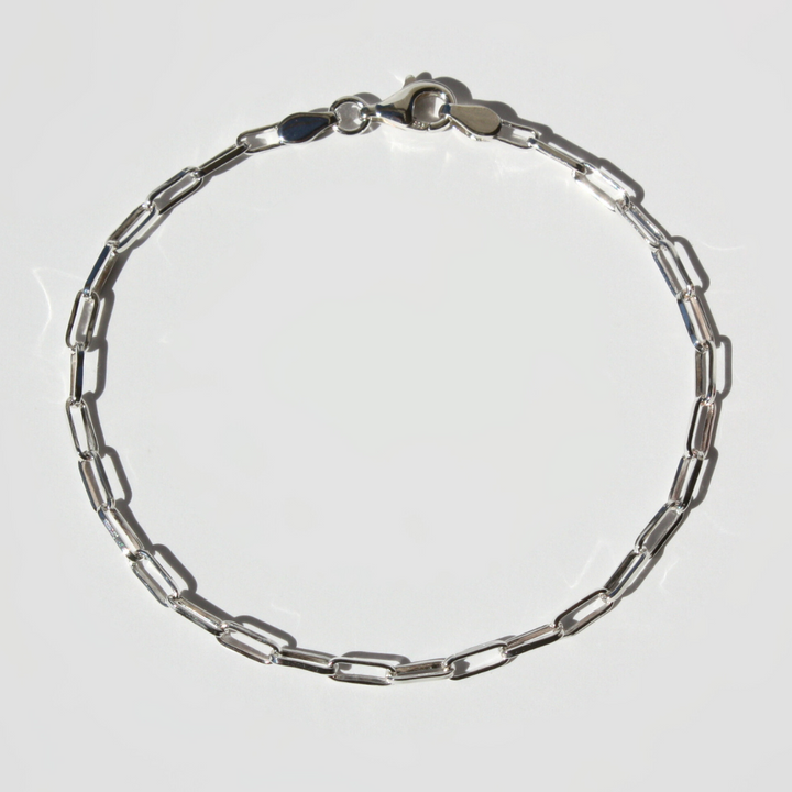 Paperclip Bracelet Silver