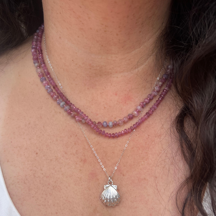 Pink Tourmaline Necklace – October Birthstone Gift