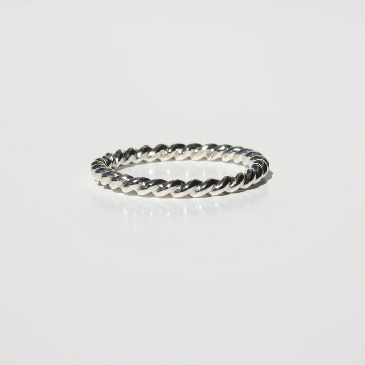 Twist Ring Silver