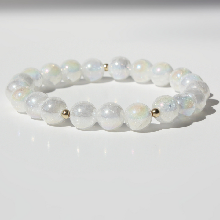 Rainbow Clear Quartz Bracelet