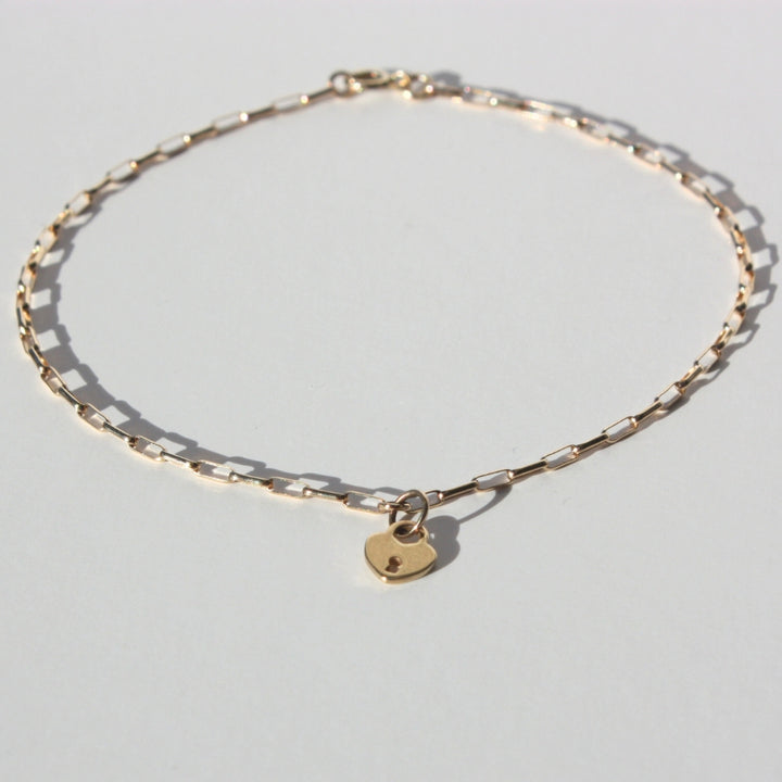 14K Gold Dainty Bracelet