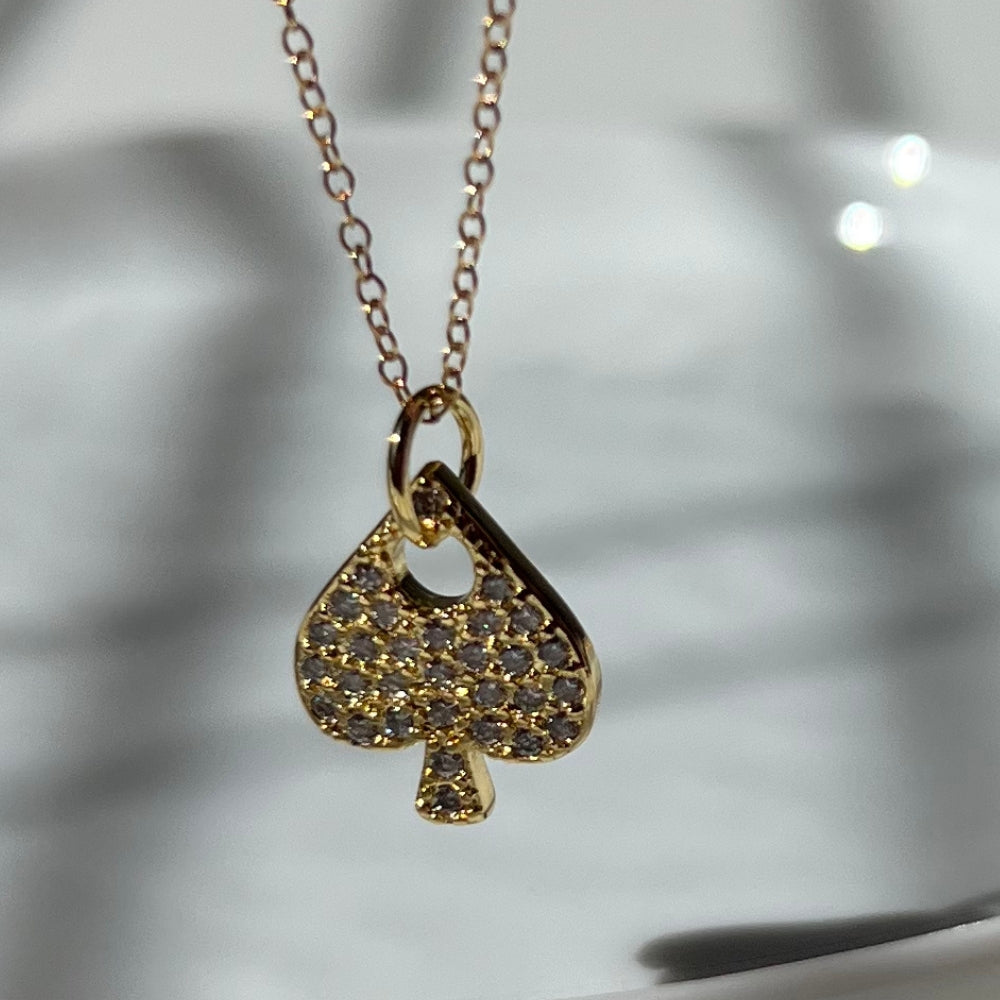 Ace Of Spades Necklace