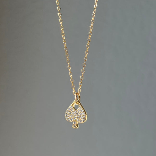 Ace Of Spades Necklace