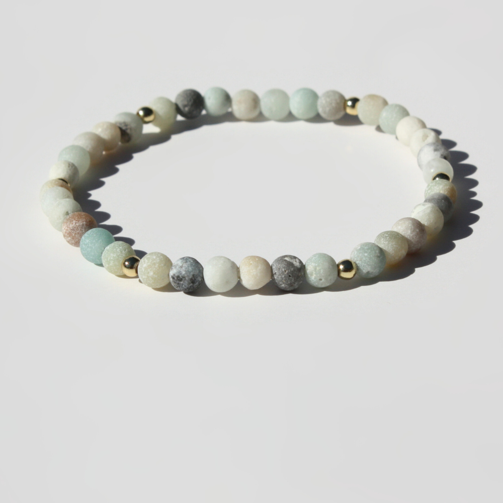 Matte Amazonite Bracelet