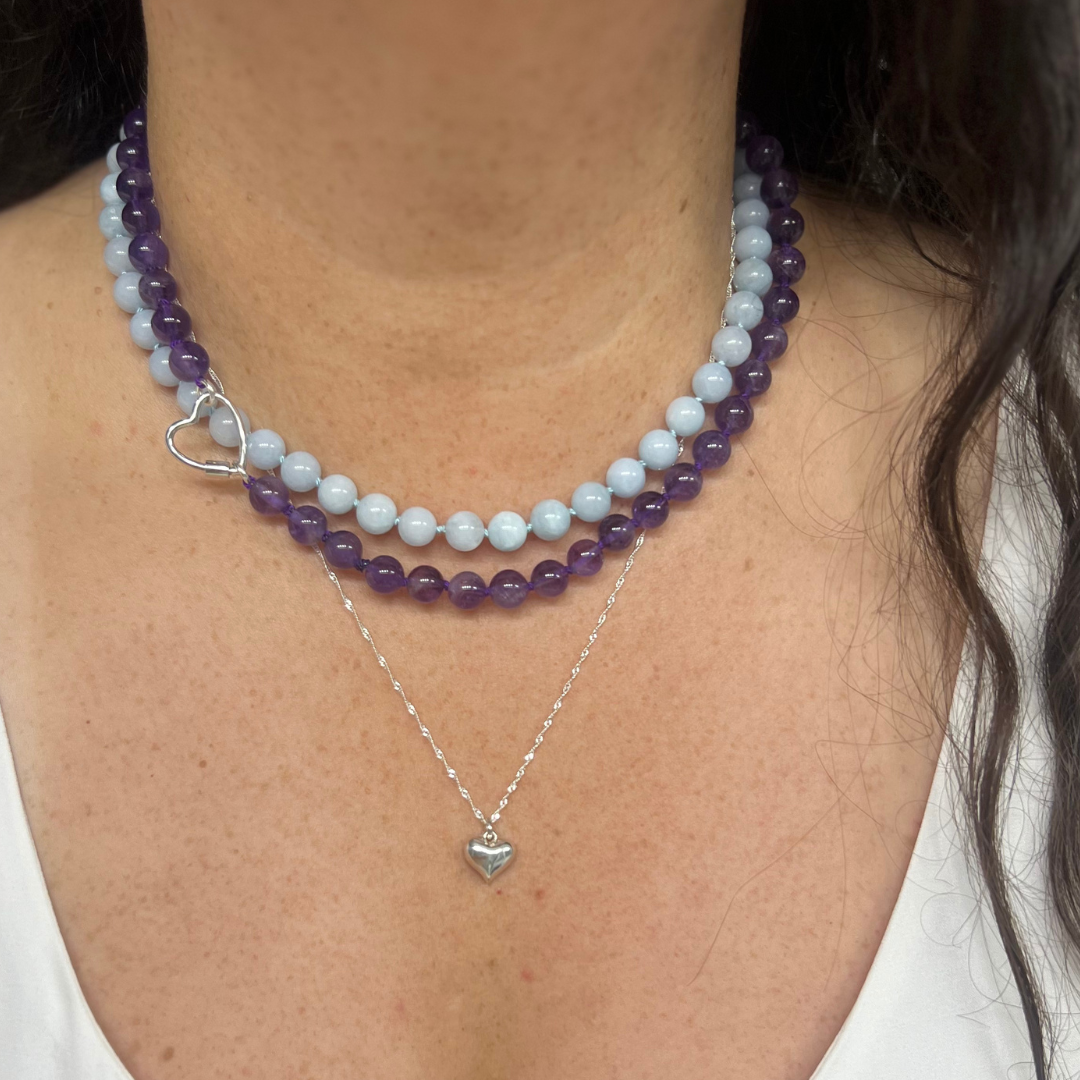 Amethyst Birthstone Necklace