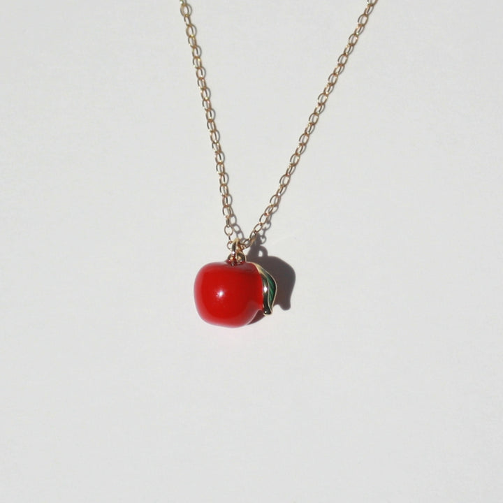 Apple Necklace