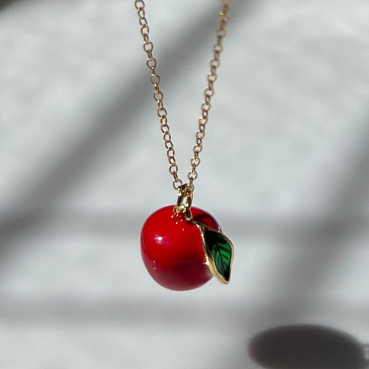 Apple Necklace