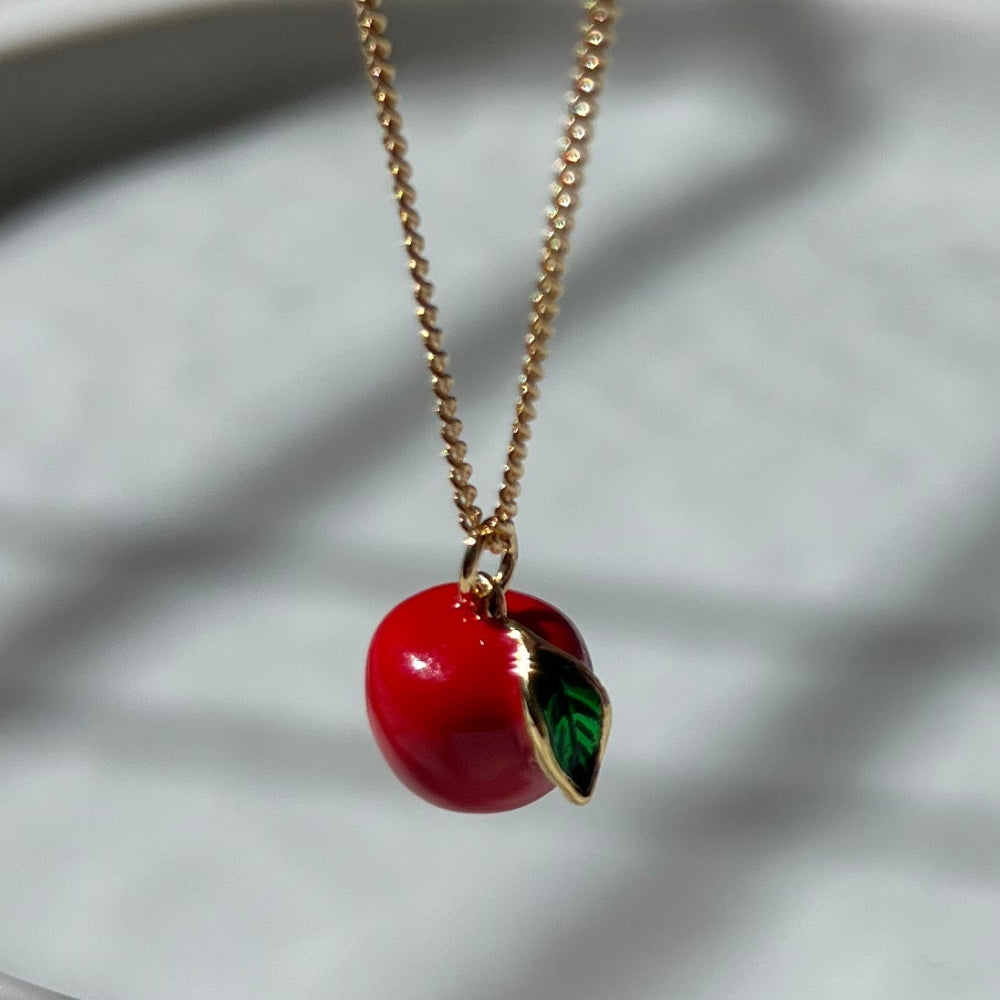 Apple Necklace