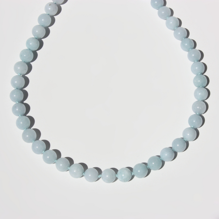 Aquamarine Birthstone Necklace