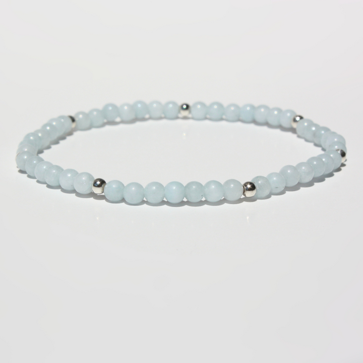 Aquamarine Birthstone Bracelet