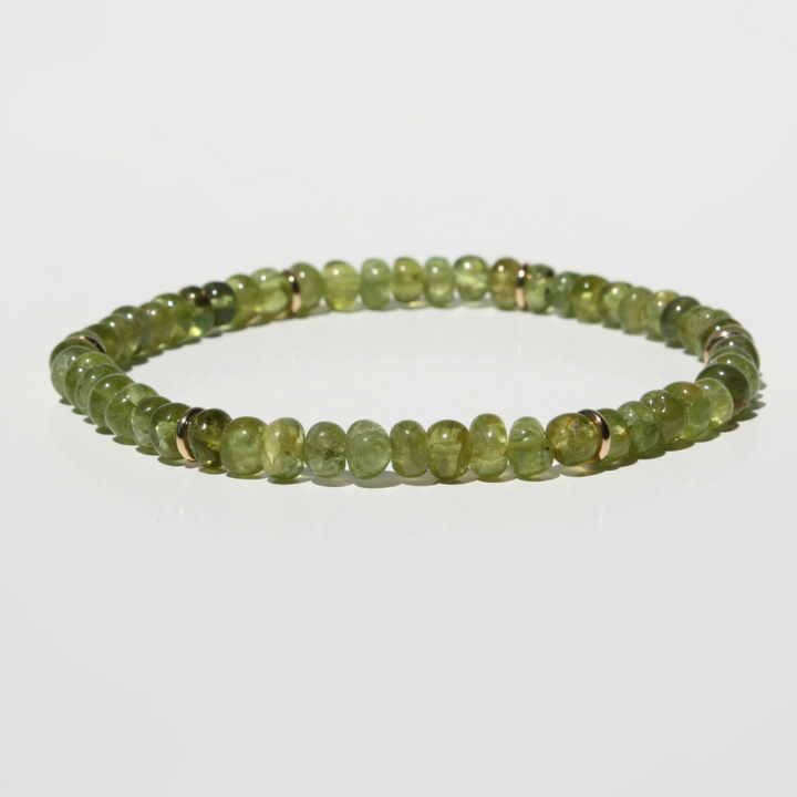 Peridot Birthstone Bracelet