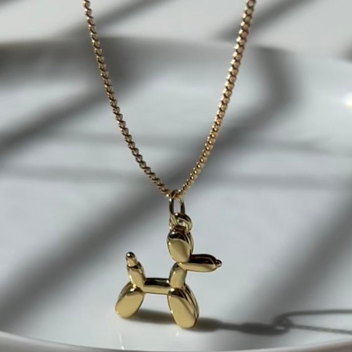 Balloon Dog Necklace