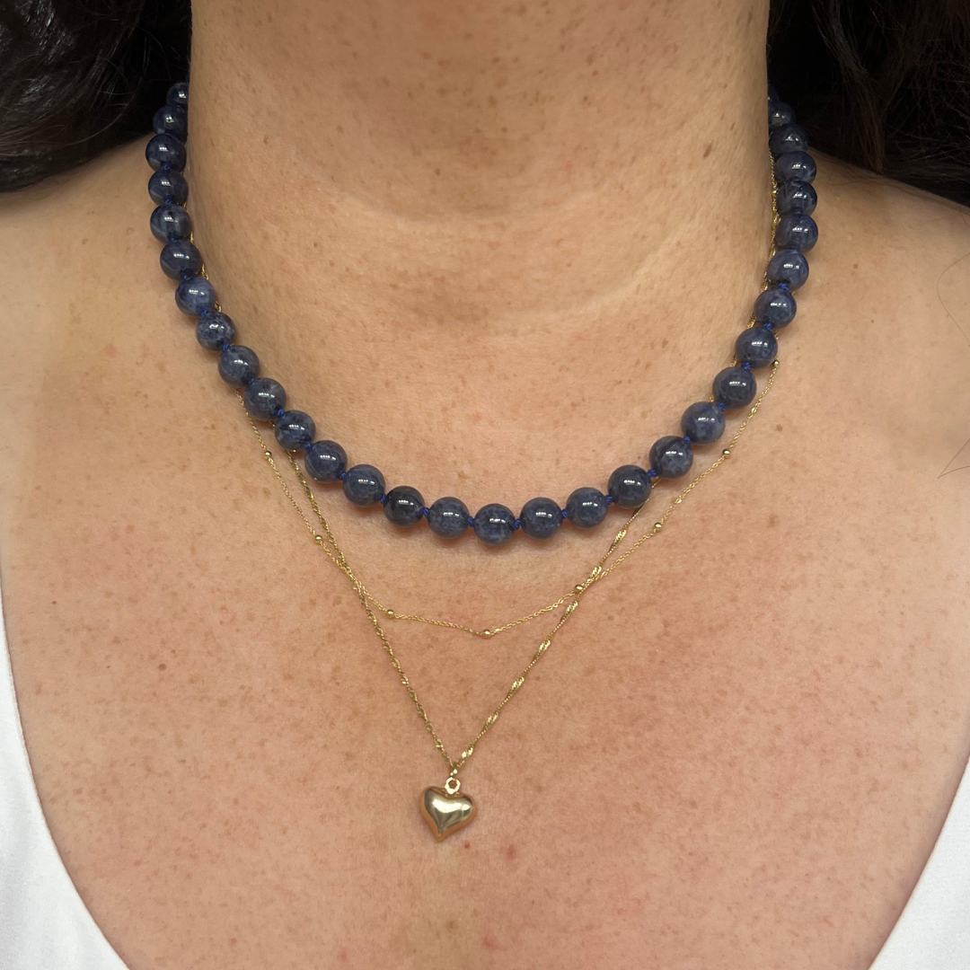 Sapphire Birthstone Necklace