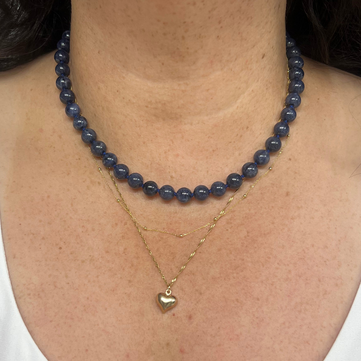 Sapphire Birthstone Necklace