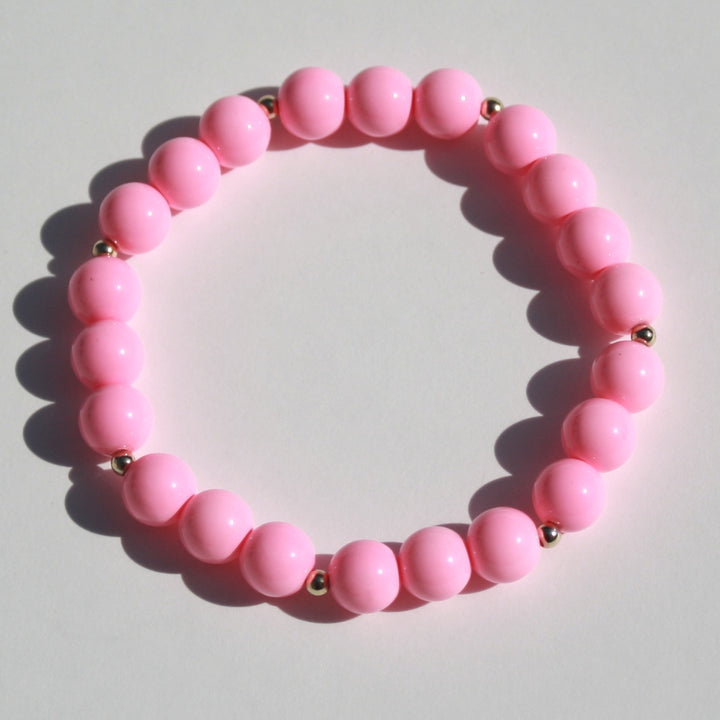 Pink Charm Bracelet