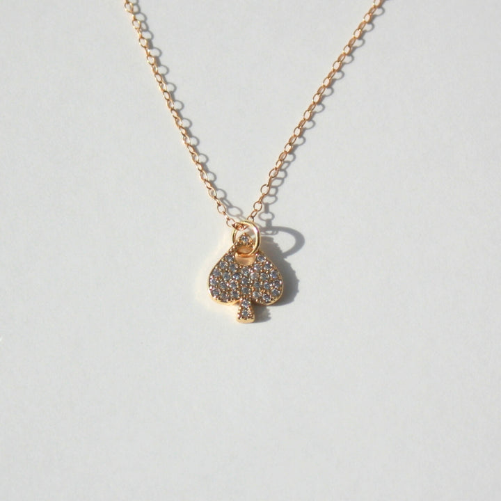 Ace Of Spades Necklace