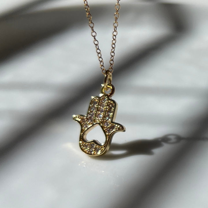 Hamsa Hand Necklace