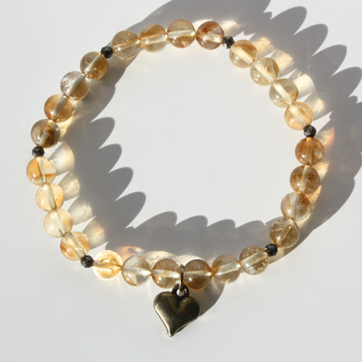 Citrine & Pyrite Bracelet – The Abundance Duo