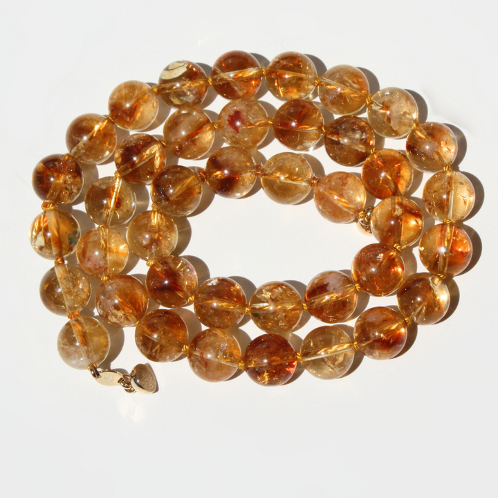 Citrine Birthstone Necklace