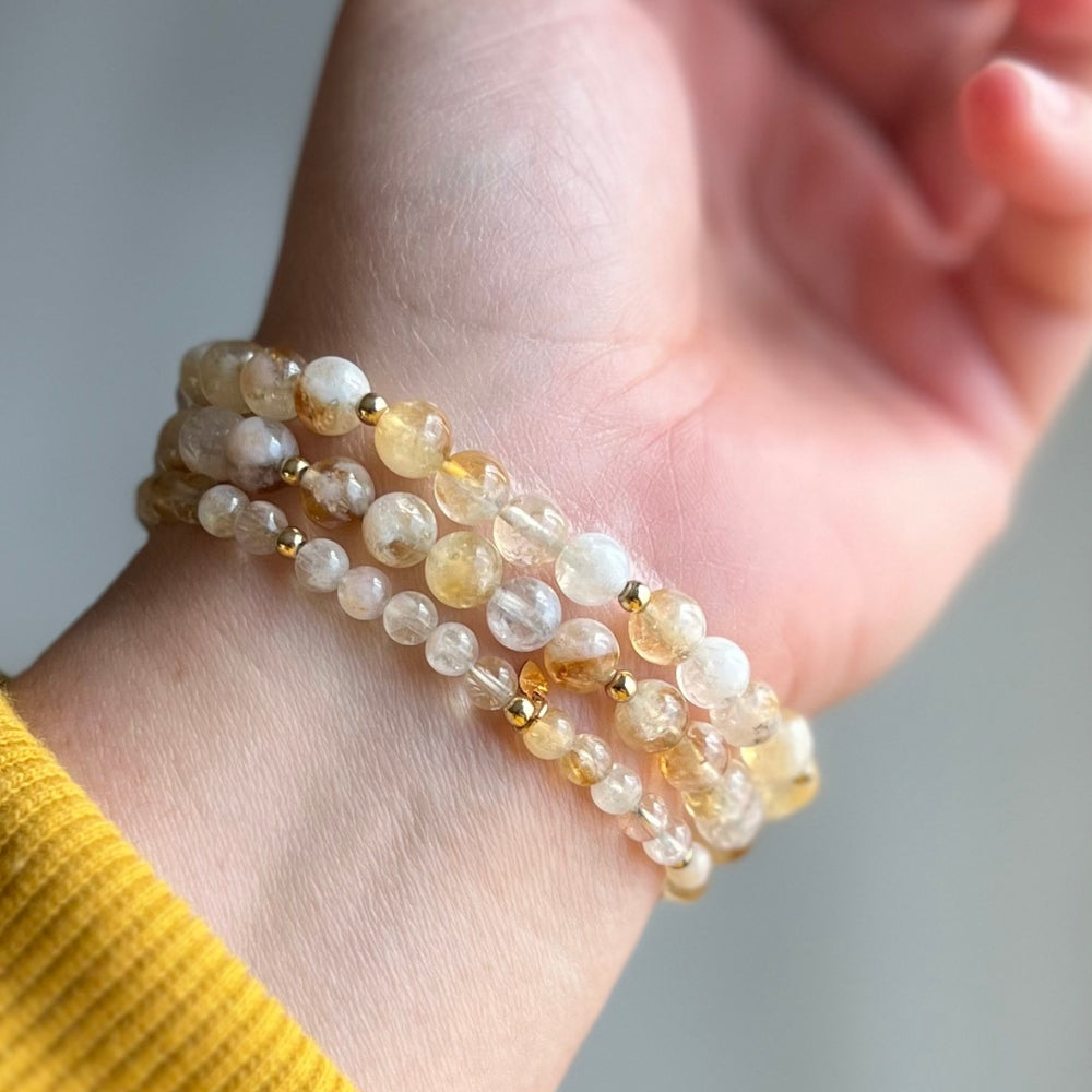 Citrine Crystal Bracelet