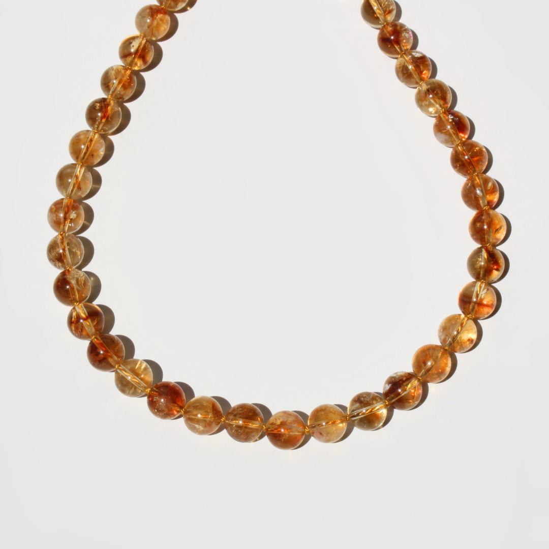 Citrine Birthstone Necklace