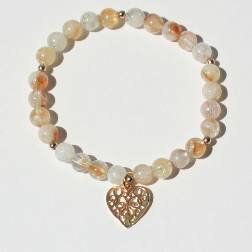 Citrine Crystal Bracelet